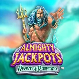 Try Almighty Jackpots – Realm of Poseidon slot by Novomatic on casinoluckystart.nl – logo image