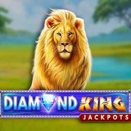 Enjoy Diamond King Jackpots by SpinPlay Games – logo hosted on casinoluckystart.nl