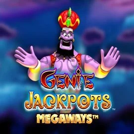 Genie Jackpots Megaways game by Blueprint Gaming – logo hosted on Lucky Start Casino