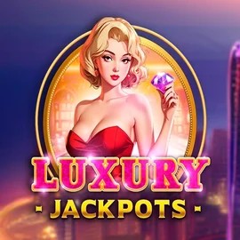 Luxury Jackpots logo by Triple Cherry at Lucky Start Casino