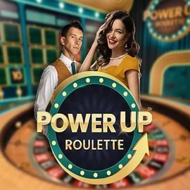 PowerUP Roulette slot visual from Pragmatic Play available on casinoluckystart.nl