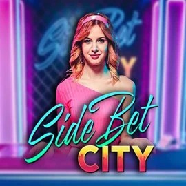 Side Bet City online game logo by Evolution on casinoluckystart.nl