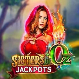 Sisters Of Oz Jackpots logo by Triple Edge Studios at Lucky Start Casino