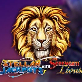 Stellar Jackpots with Serengeti Lions game by Lightning Box Game – logo hosted on Lucky Start Casino