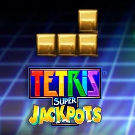 Tetris Super Jackpots game by WMS – logo hosted on Lucky Start Casino